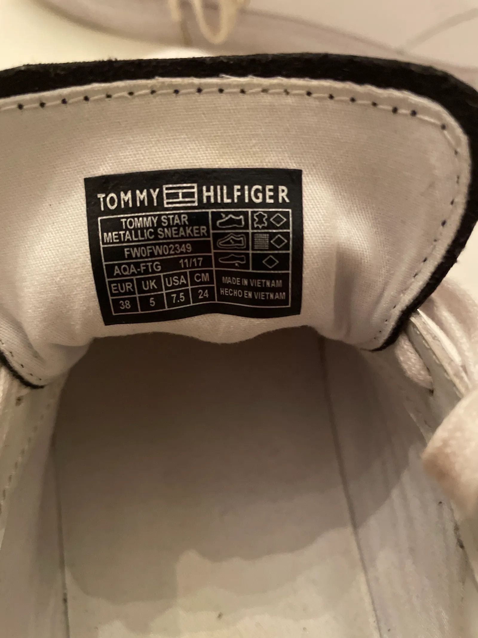 Tommy Hilfiger Tommy Hilfiger Metallic Sneaker Sneakers Size US 8 / IT 38 - 3 Thumbnail