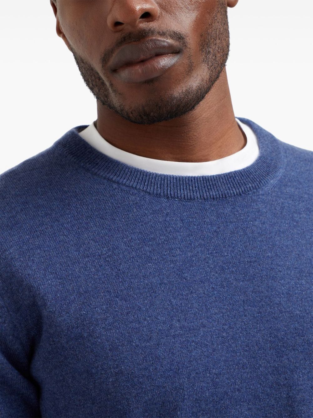 Brunello Cucinelli CASHMERE CREWNECK SWEATER Size US S / EU 44-46 / 1 - 7 Thumbnail