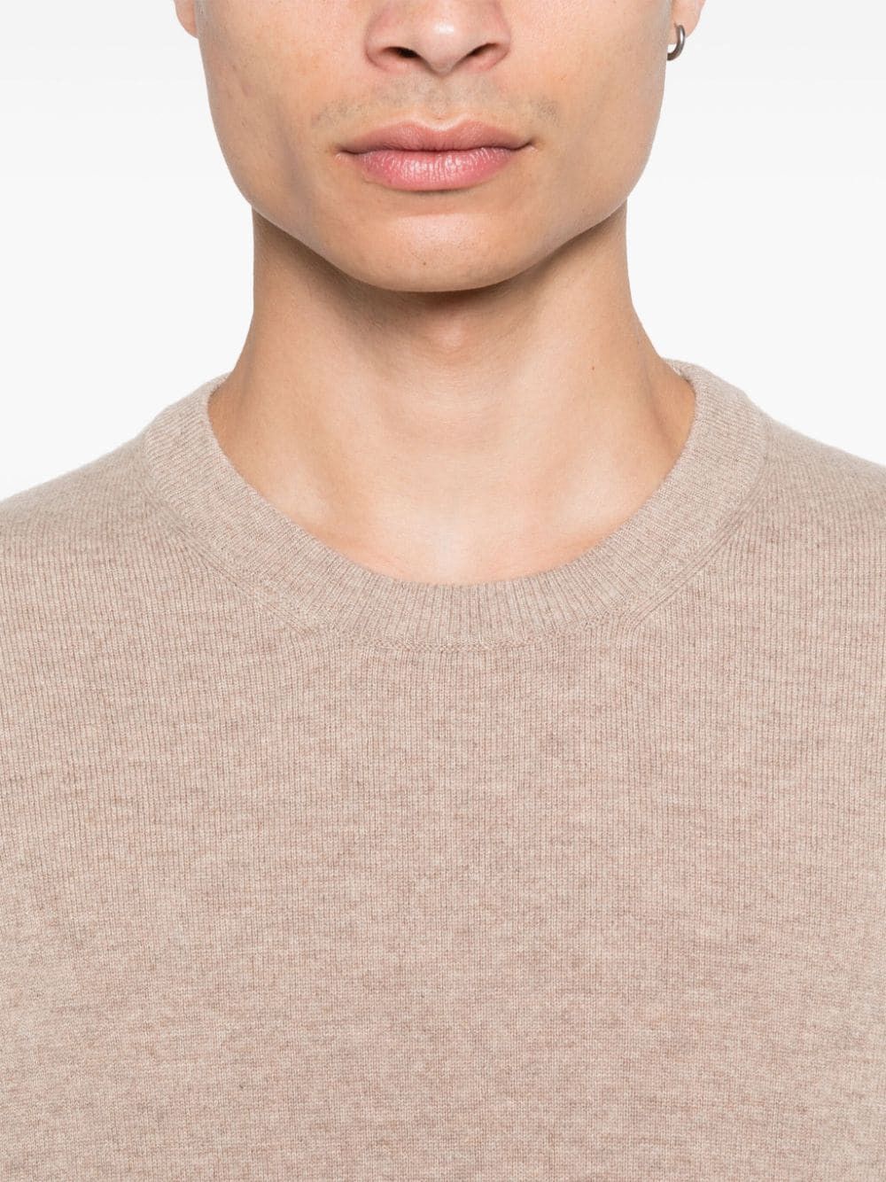 Brunello Cucinelli CASHMERE CREWNECK SWEATER Size US S / EU 44-46 / 1 - 2 Thumbnail
