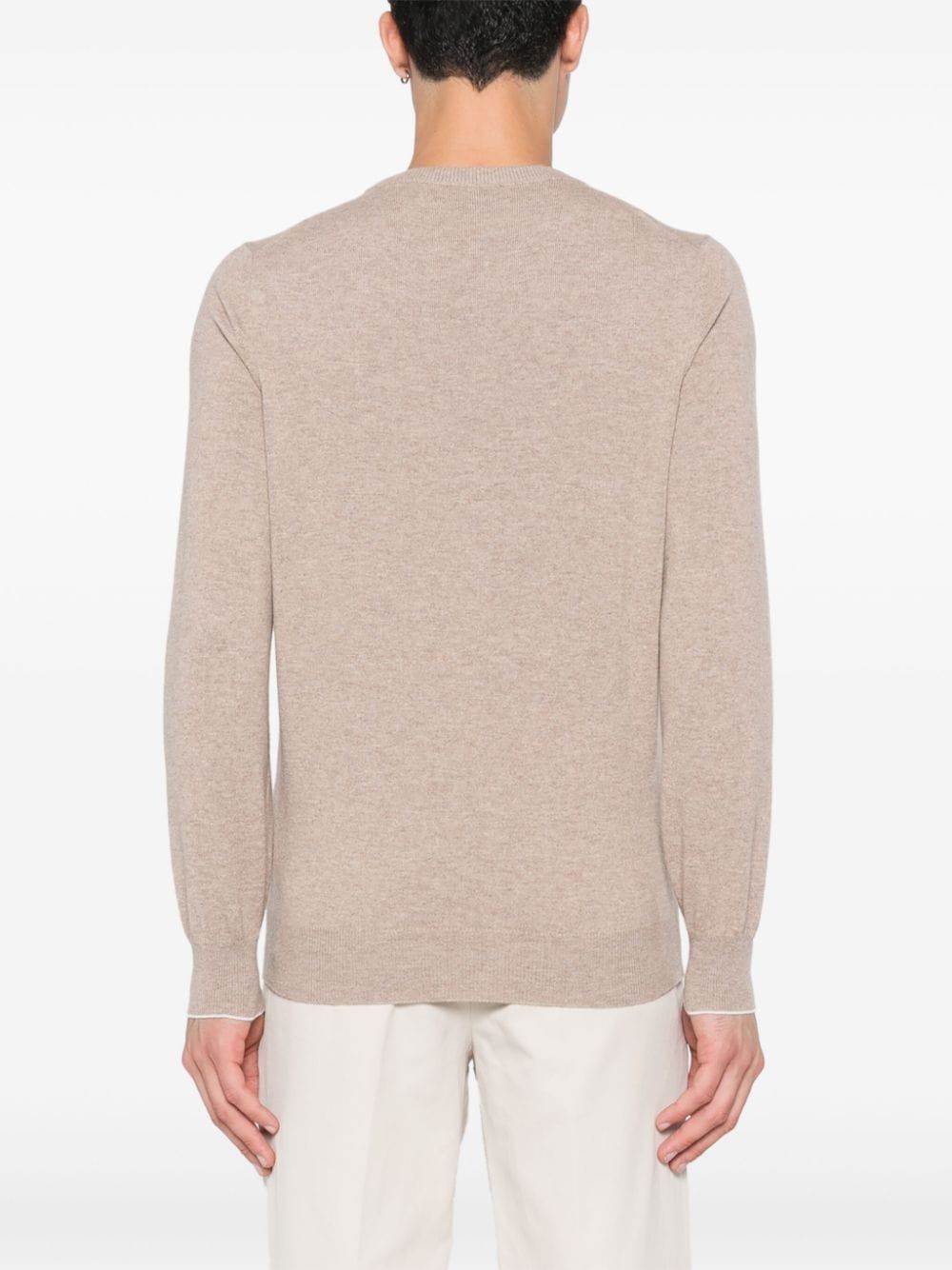 Brunello Cucinelli CASHMERE CREWNECK SWEATER Size US S / EU 44-46 / 1 - 3 Thumbnail