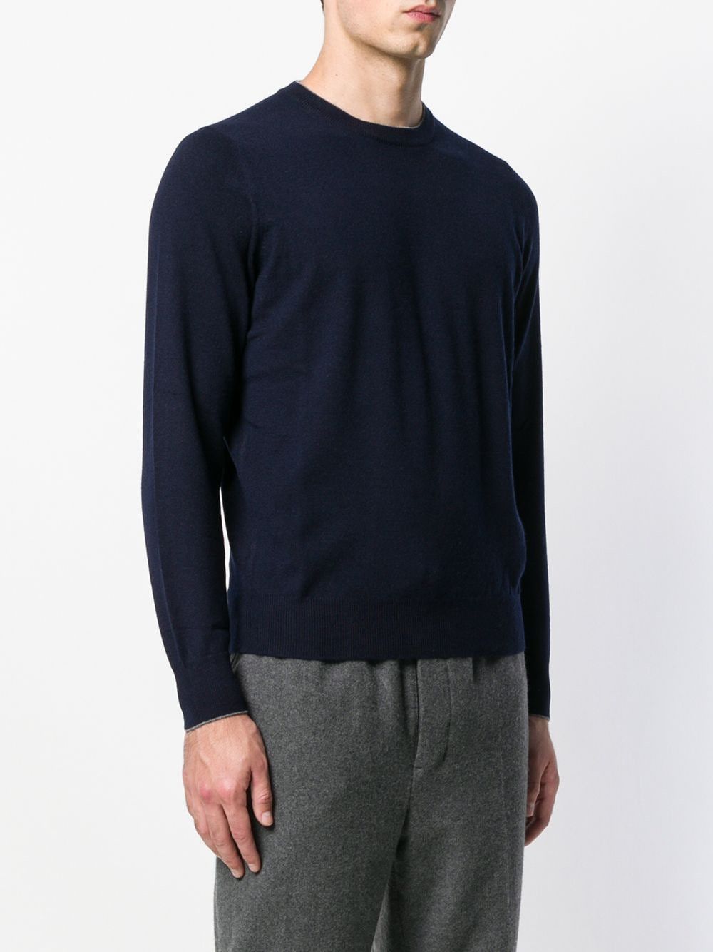 Brunello Cucinelli CASHMERE CREWNECK SWEATER Size US S / EU 44-46 / 1 - 3 Thumbnail