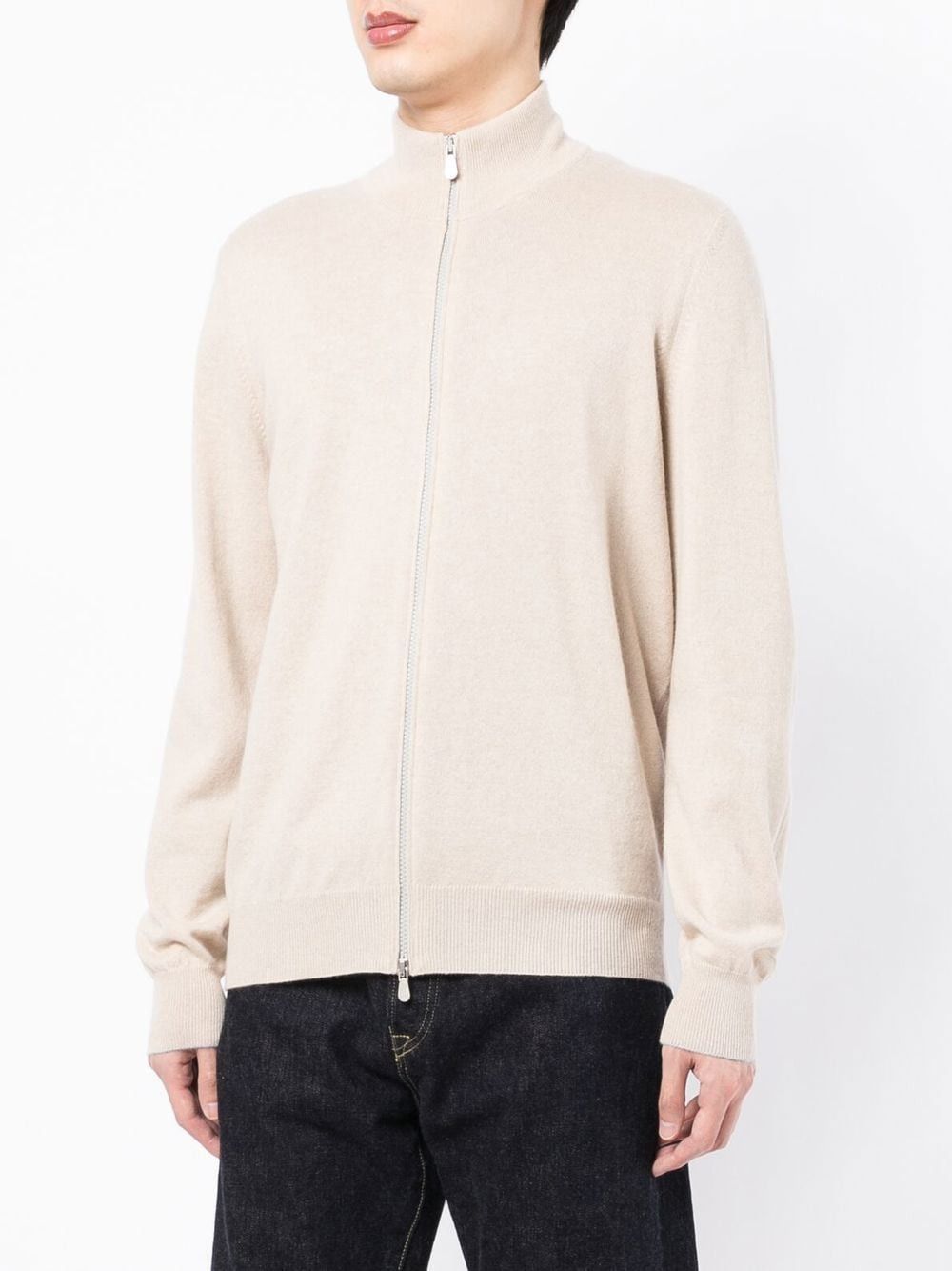 Brunello Cucinelli CASHMERE ZIPPED CARDIGAN Size US S / EU 44-46 / 1 - 2 Thumbnail