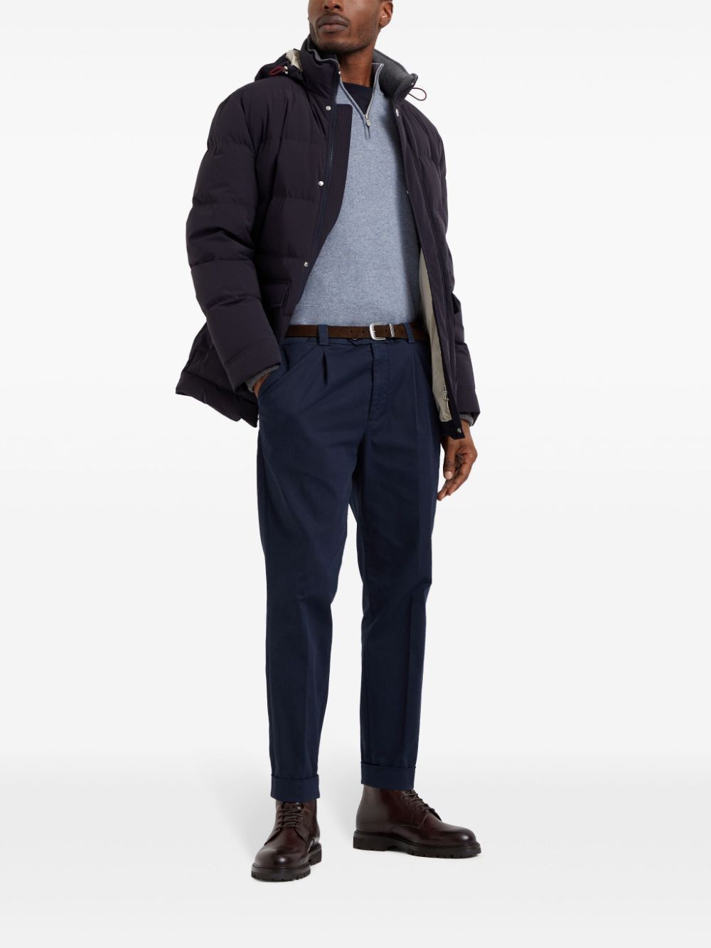 Brunello Cucinelli m/l Maglia + zip Size US S / EU 44-46 / 1 - 3 Thumbnail