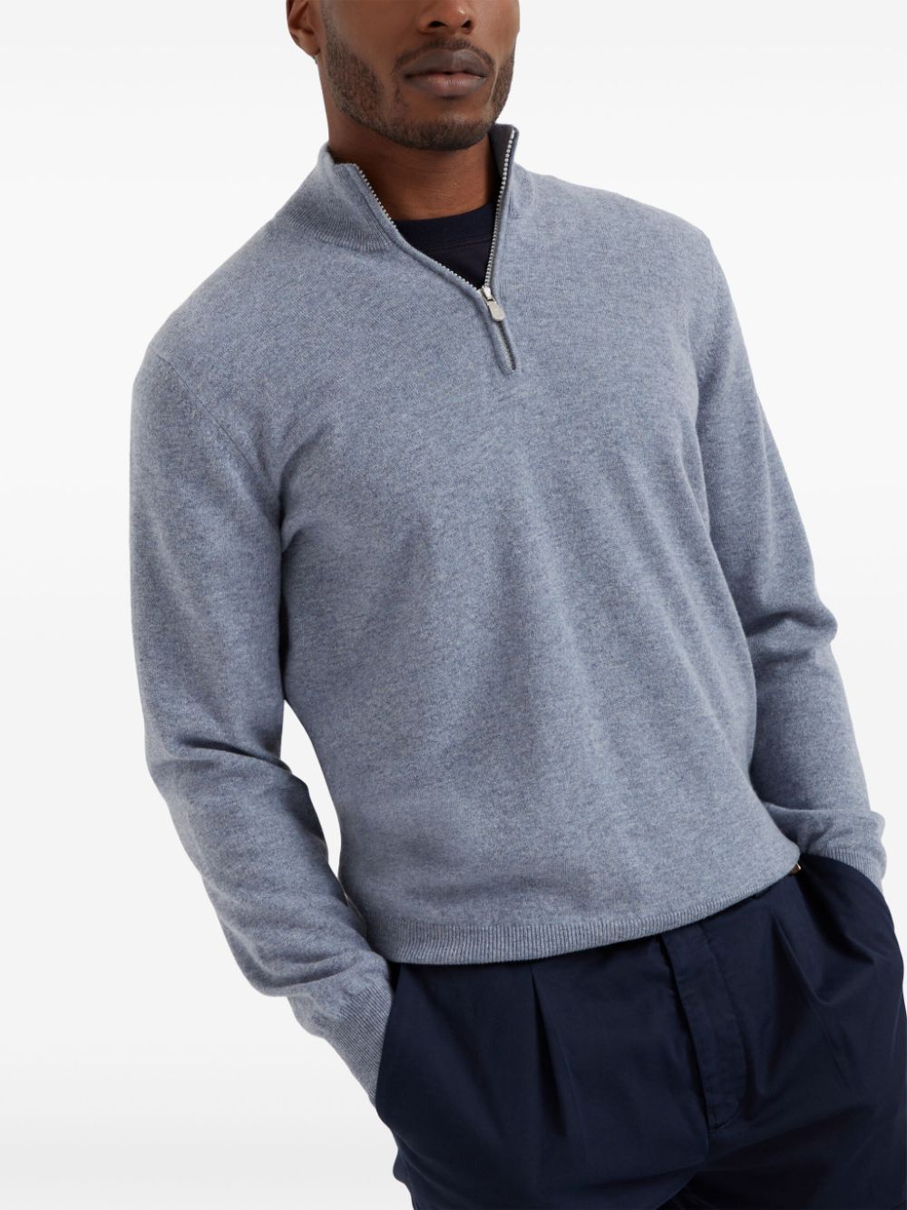 Brunello Cucinelli m/l Maglia + zip Size US S / EU 44-46 / 1 - 2 Thumbnail