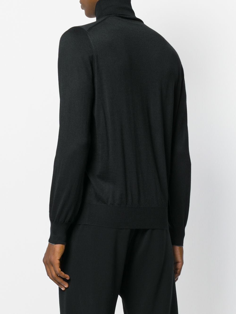 Brunello Cucinelli SILK AND CASHMERE HIGH NECK SWEATER Size US S / EU 44-46 / 1 - 4 Thumbnail