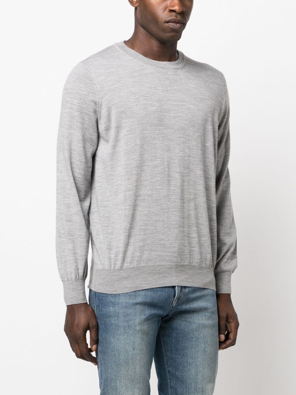 Brunello Cucinelli WOOL CREWNECK SWEATER Size US S / EU 44-46 / 1 - 3 Thumbnail