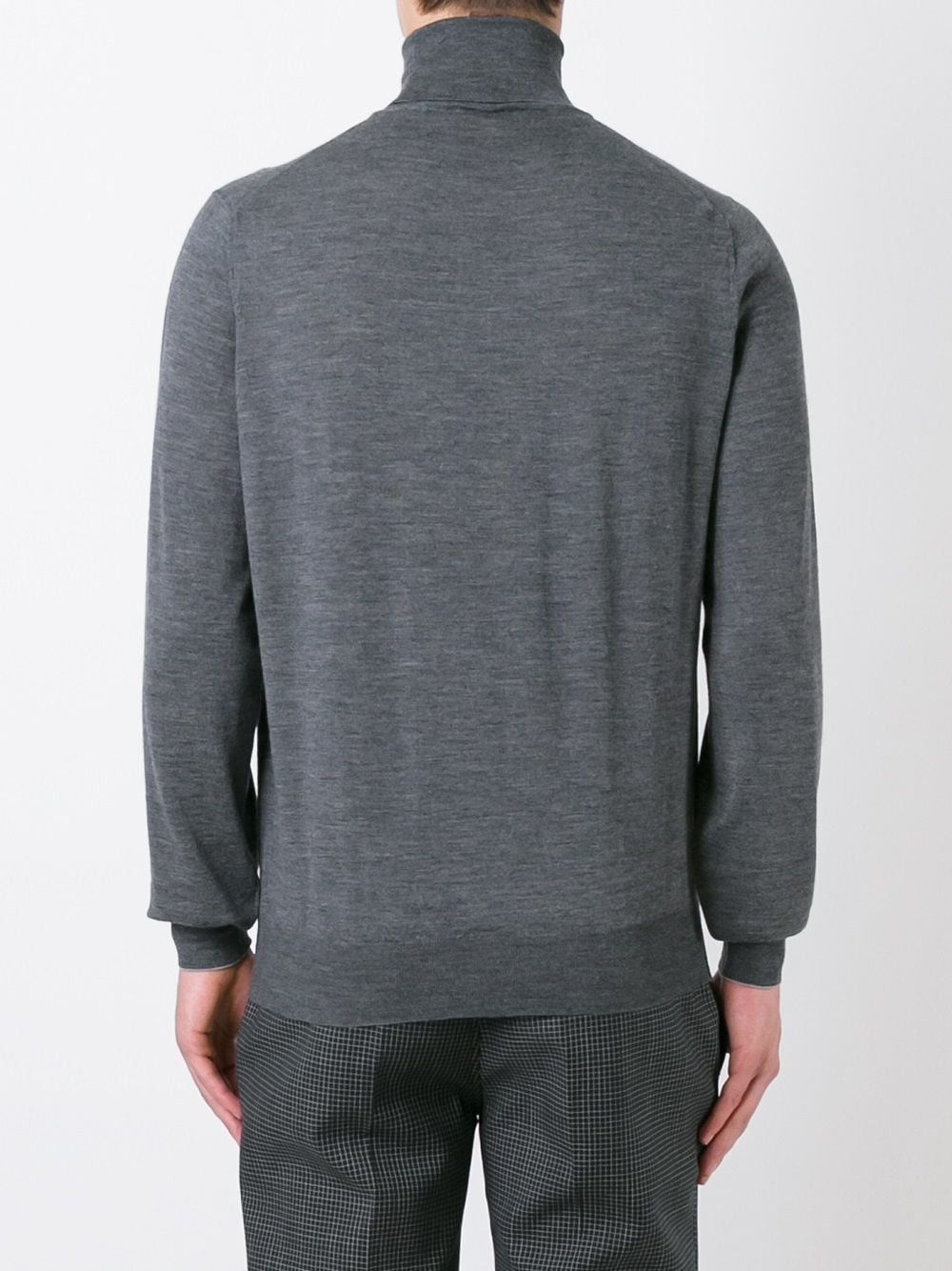 Brunello Cucinelli WOOL TURTLE-NECK SWEATER Size US S / EU 44-46 / 1 - 4 Thumbnail