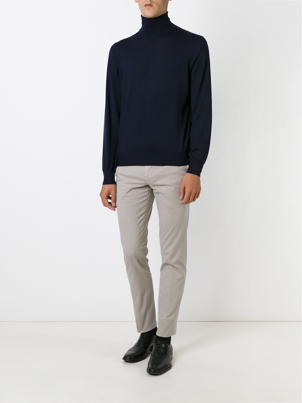 Brunello Cucinelli WOOL TURTLE-NECK SWEATER Size US S / EU 44-46 / 1 - 2 Thumbnail