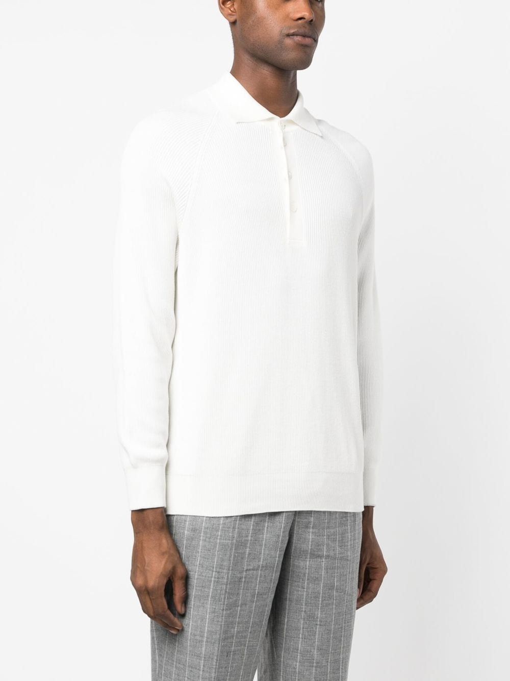 Brunello Cucinelli COTTON KNIT POLO Size US S / EU 44-46 / 1 - 5 Thumbnail