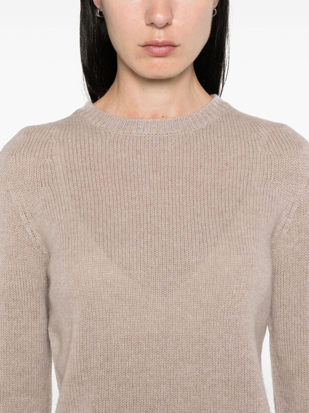 Fabiana Filippi WOOL CREWNECK SWEATER Size S / US 4 / IT 40 - 2 Thumbnail