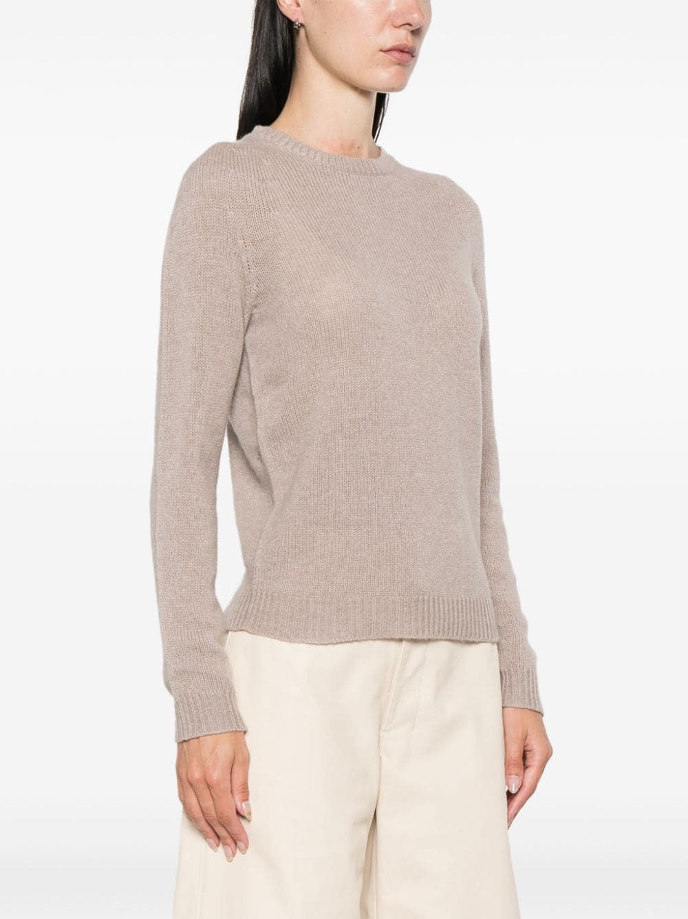 Fabiana Filippi WOOL CREWNECK SWEATER Size S / US 4 / IT 40 - 3 Thumbnail