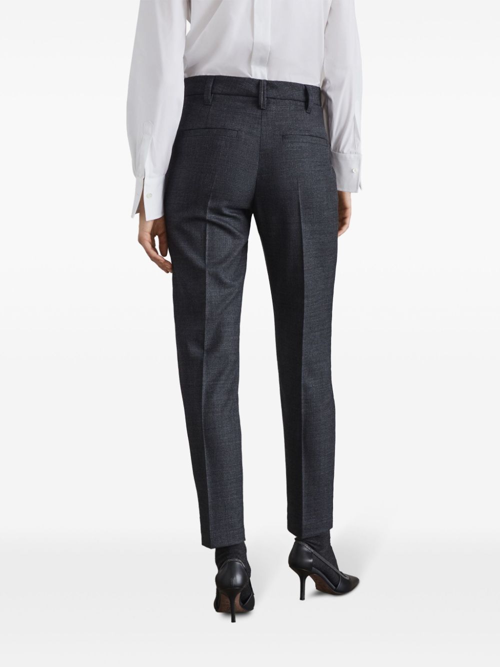 Brunello Cucinelli CIGARETTE TROUSERS Size 27" / US 4 / IT 40 - 2 Thumbnail