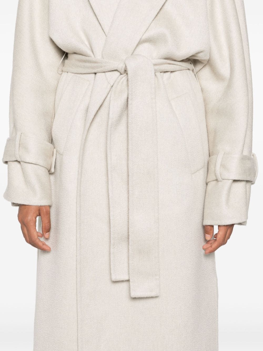 Brunello Cucinelli CASHMERE BELTED COAT Size S / US 4 / IT 40 - 2 Thumbnail