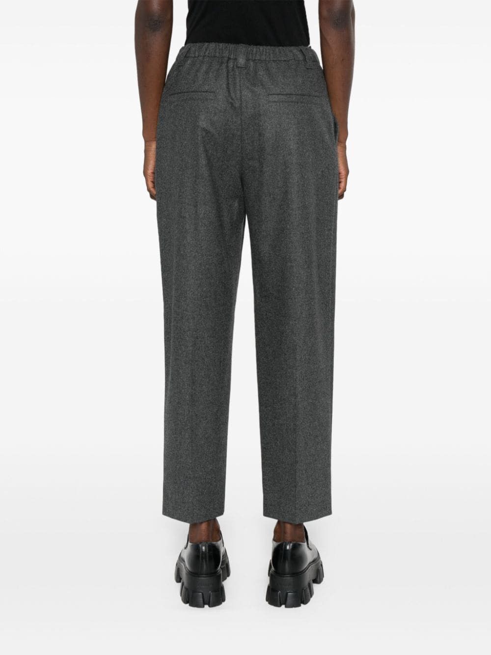 Brunello Cucinelli WOOL AND CASHMERE TROUSERS Size 27" / US 4 / IT 40 - 3 Thumbnail