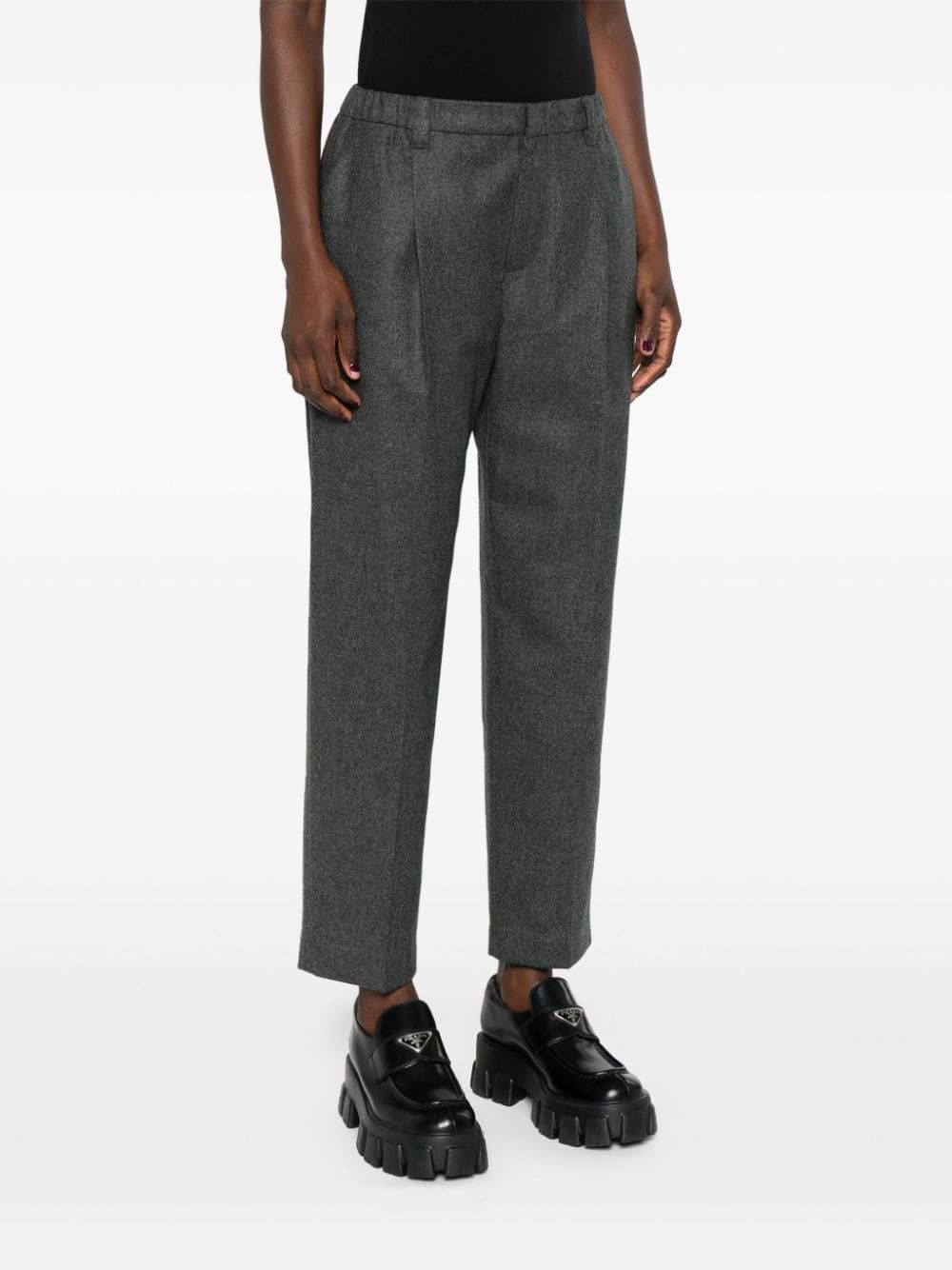 Brunello Cucinelli WOOL AND CASHMERE TROUSERS Size 27" / US 4 / IT 40 - 5 Thumbnail