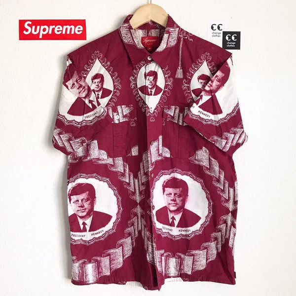 Jfk top supreme shirt