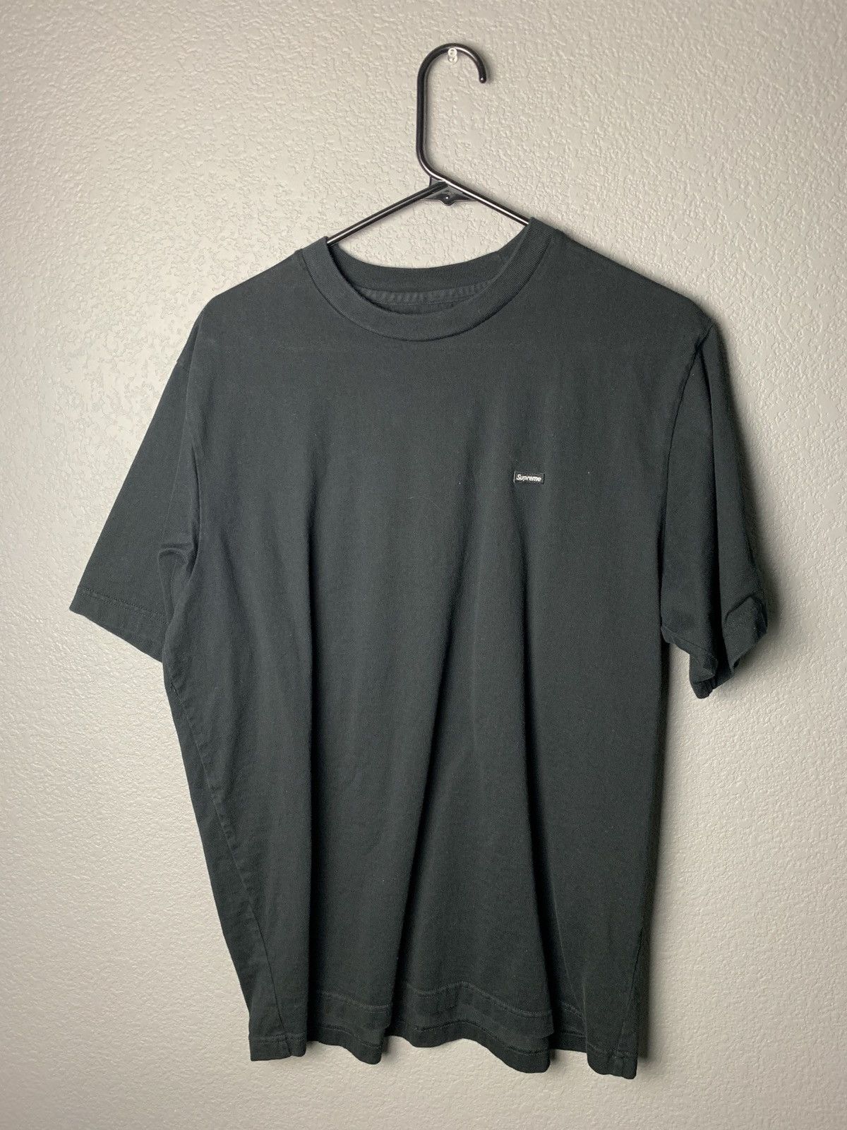 image of Supreme Mini Box Logo Tee in Black, Men's (Size Large)