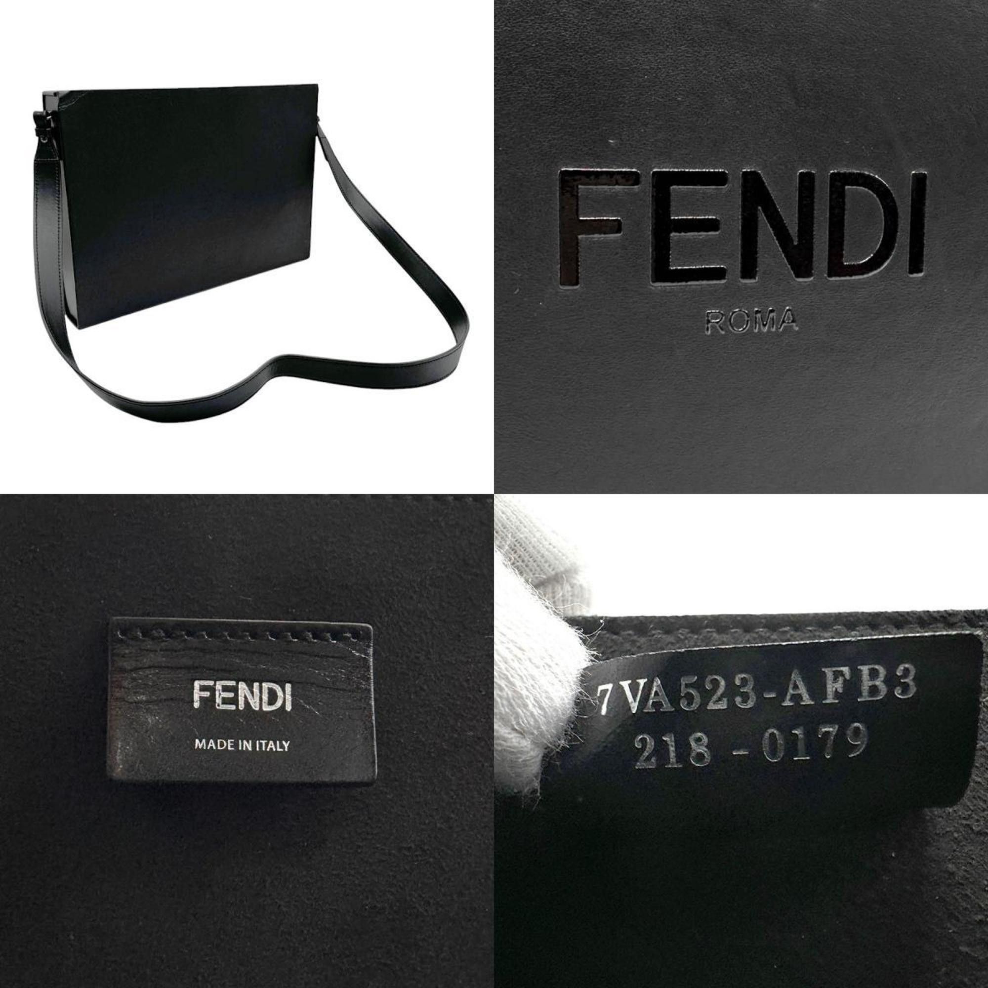 Fendi FENDI Shoulder Bag Leather Black Men's 7VA523-AFB3 n0641 Size ONE SIZE - 5 Thumbnail