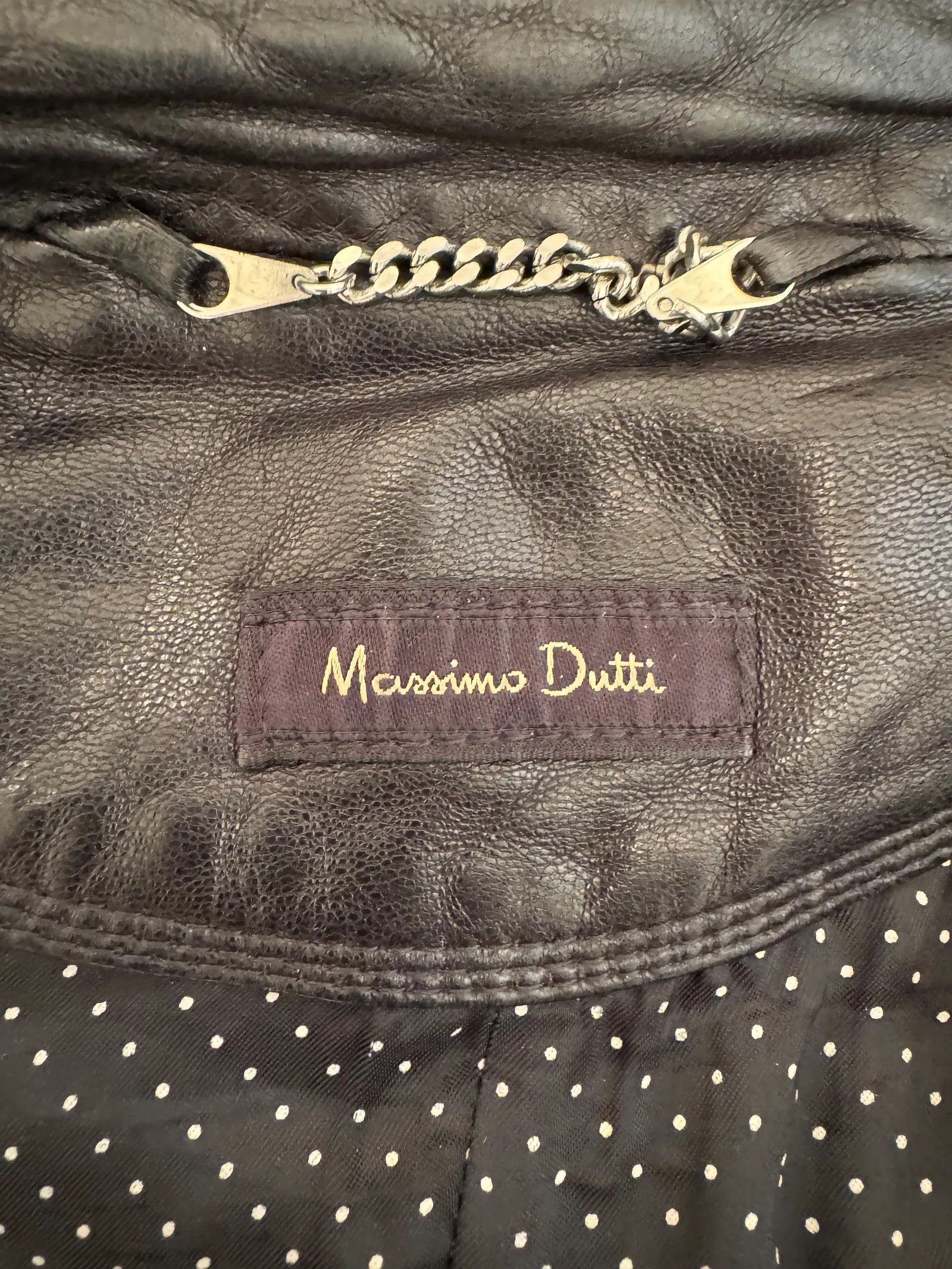 Massimo Dutti Massimo Dutti Leather Jacket Size M / US 6-8 / IT 42-44 - 2 Thumbnail