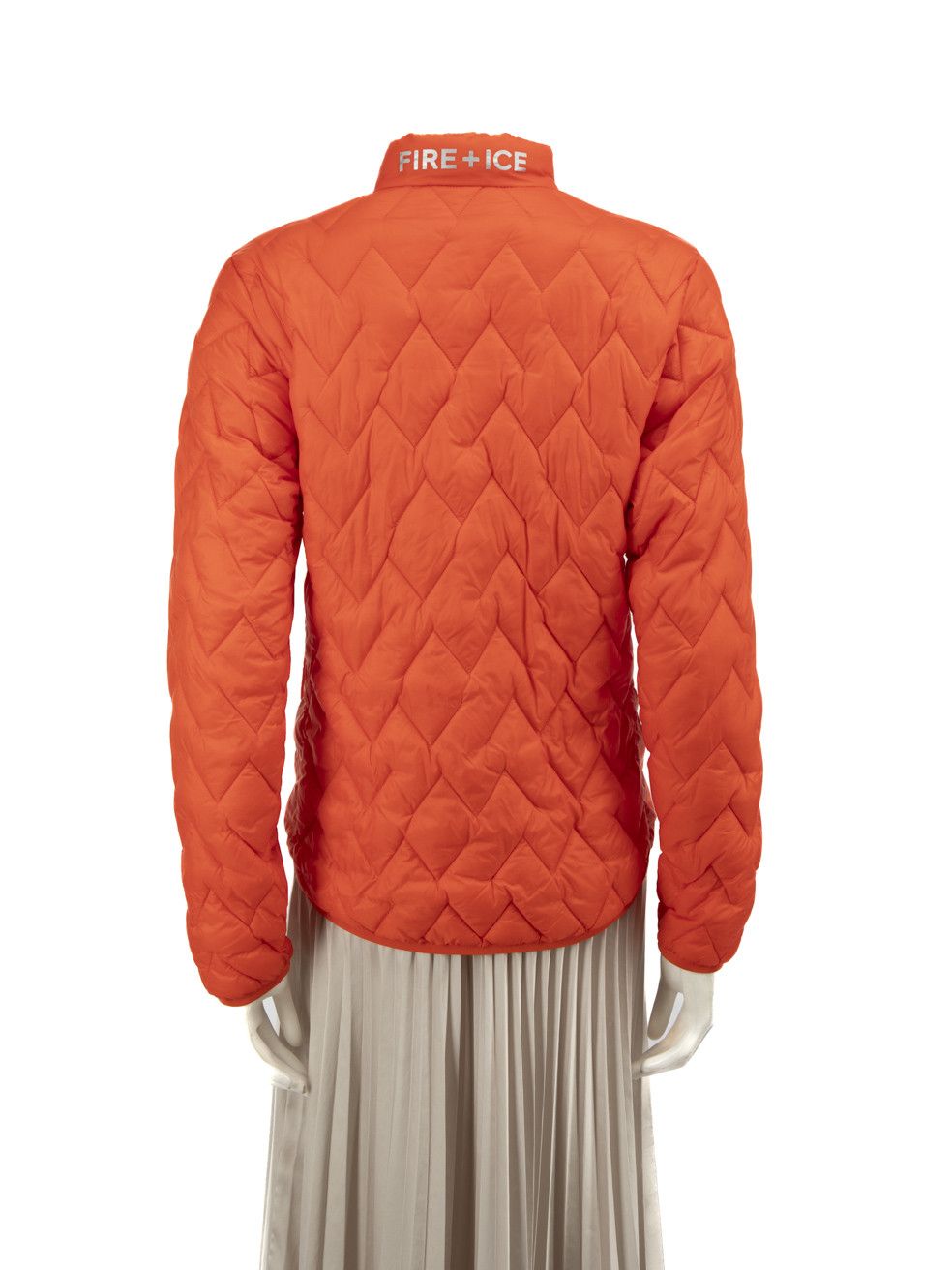 Bogner Orange Insulated Quilted Jacket Size S / US 4 / IT 40 - 3 Thumbnail
