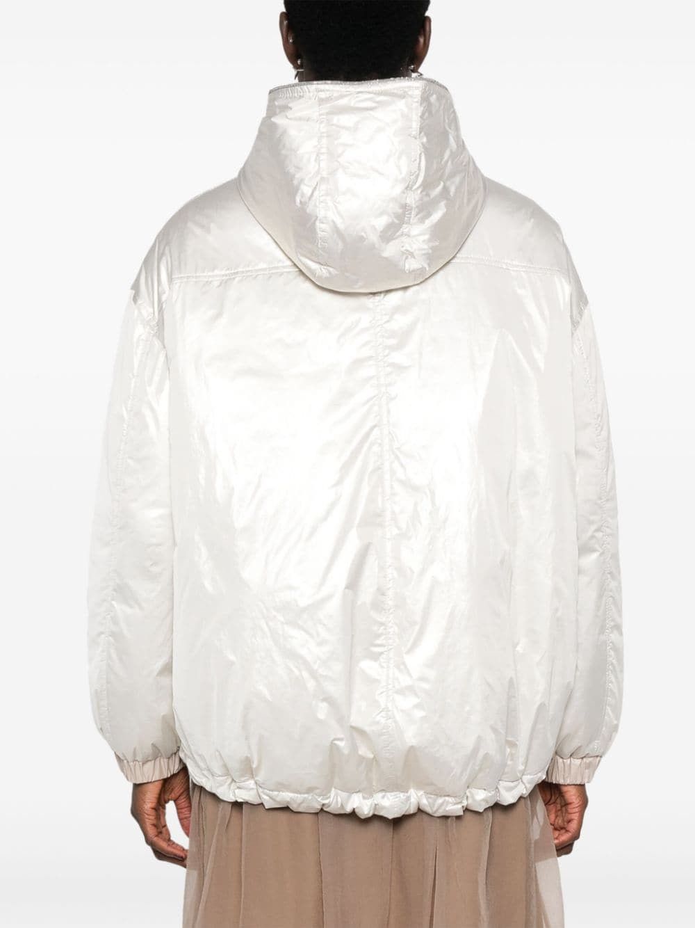 Brunello Cucinelli HOODED PADDED JACKET Size S / US 4 / IT 40 - 4 Thumbnail