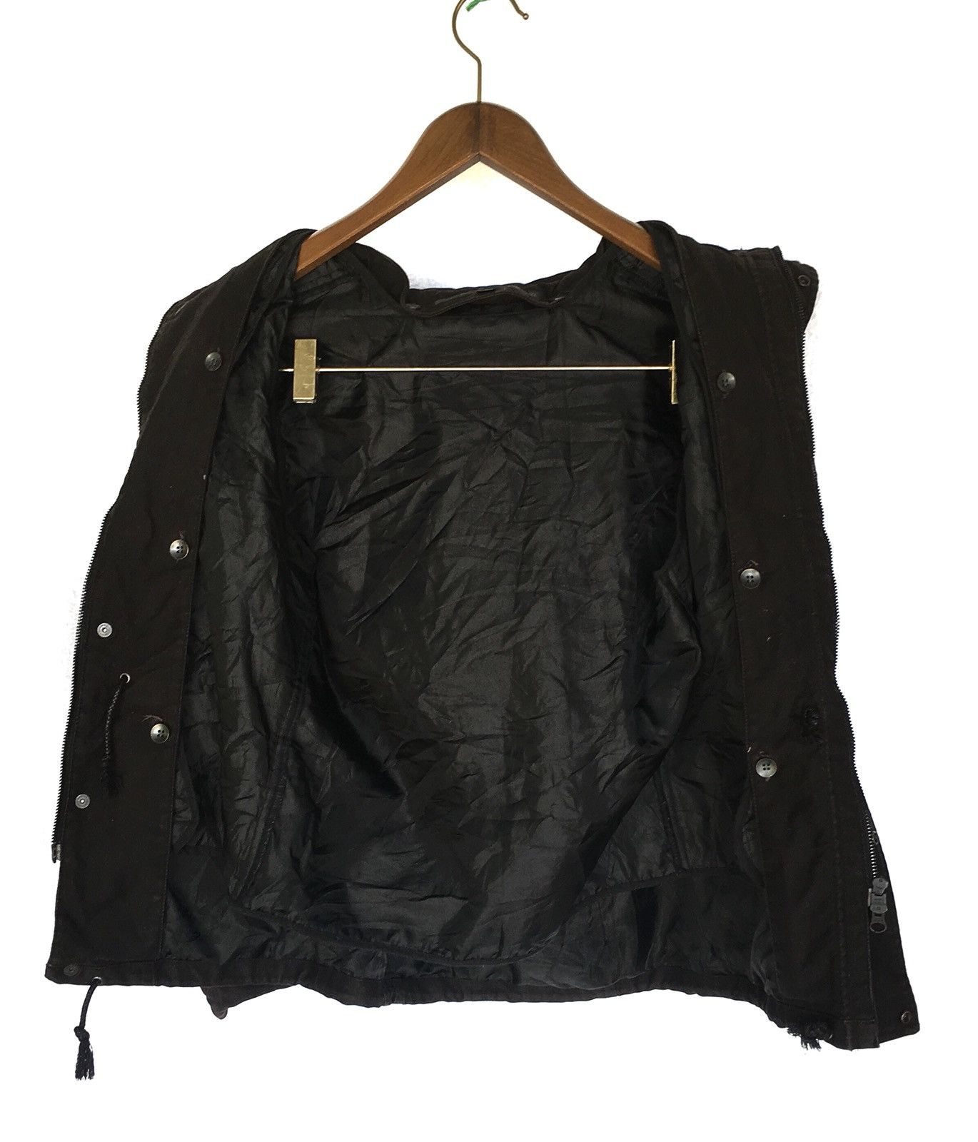 Schlussel Schlussel Black Fur Hoodie Size US S / EU 44-46 / 1 - 3 Thumbnail