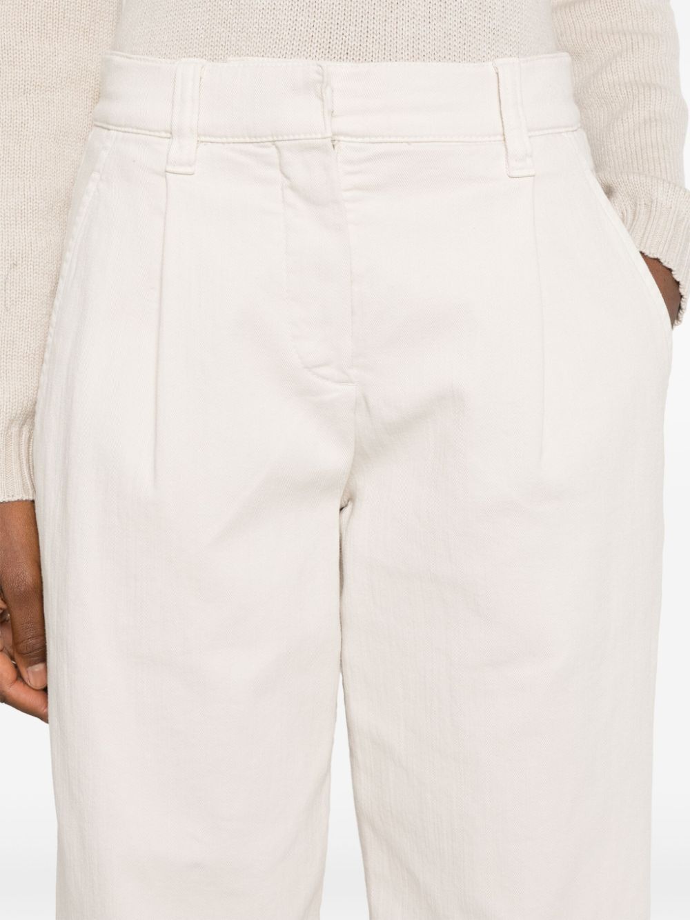 Brunello Cucinelli DENIM TROUSERS Size 27" / US 4 / IT 40 - 4 Thumbnail
