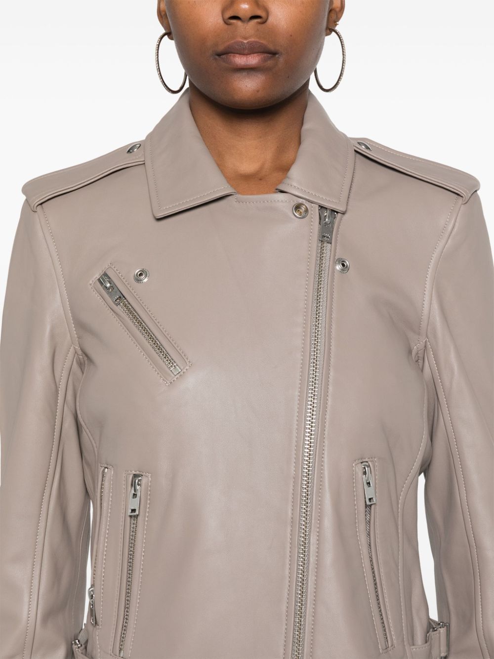 Iro NEWHAN LEAHTER JACKET Size S / US 4 / IT 40 - 5 Thumbnail
