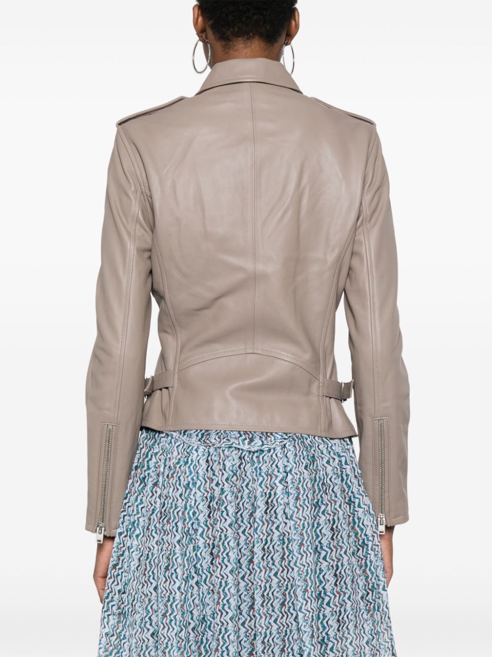 Iro NEWHAN LEAHTER JACKET Size S / US 4 / IT 40 - 4 Thumbnail