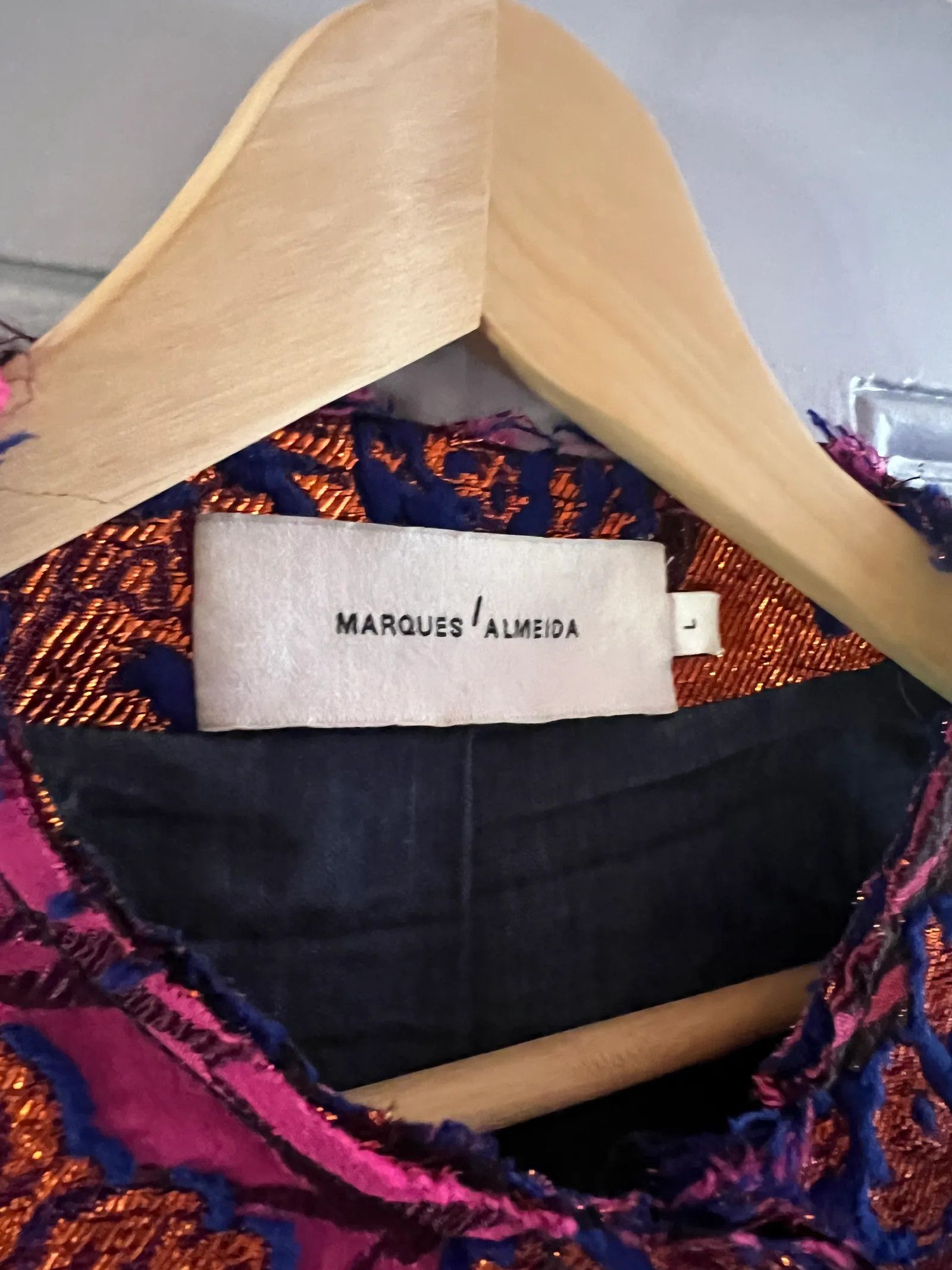 Marques'Almeida Marques Almeida Jacquard jacket Blazer Size M / US 6-8 / IT 42-44 - 2 Thumbnail