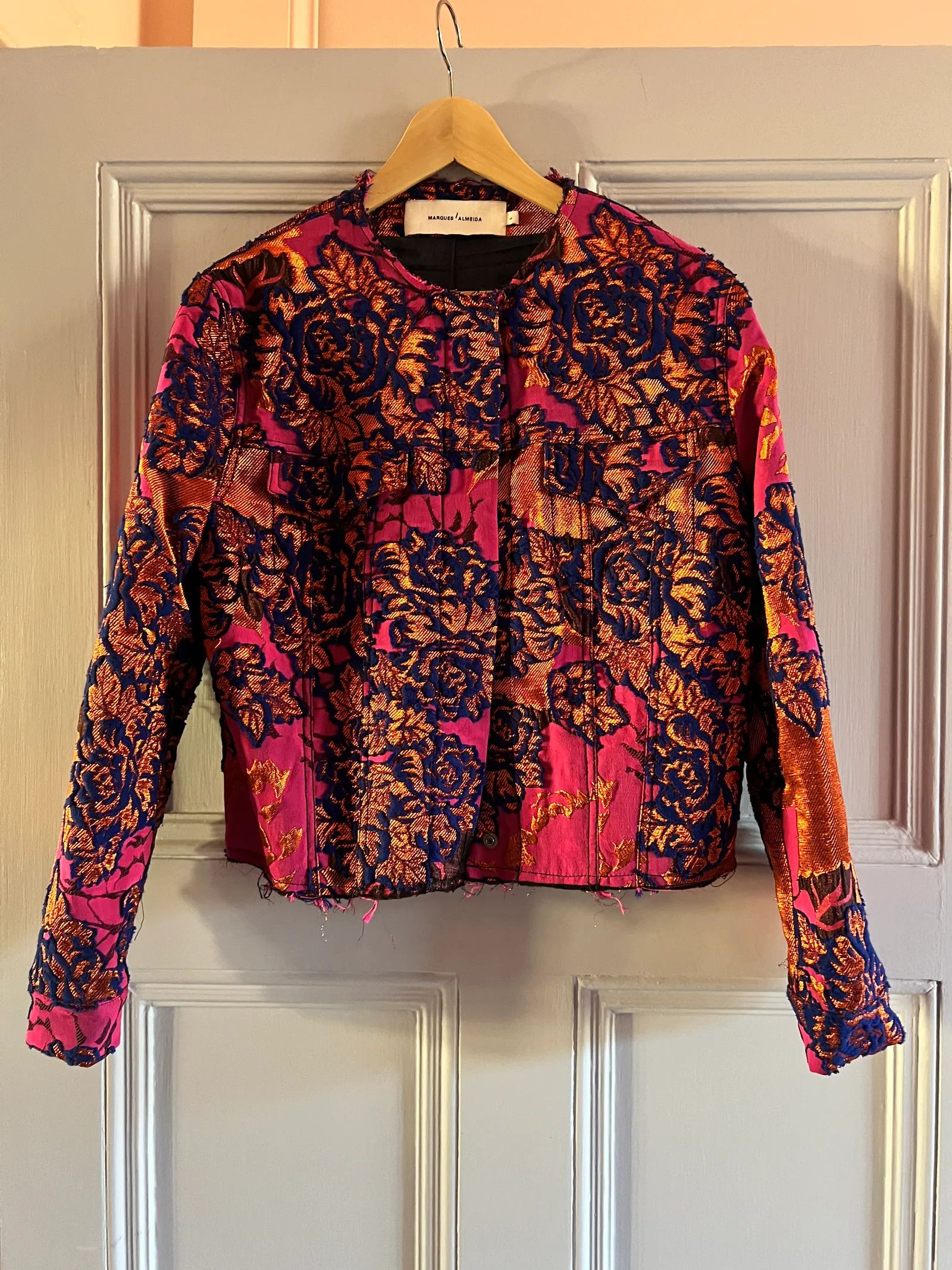 Marques'Almeida Marques Almeida Jacquard jacket Blazer Size M / US 6-8 / IT 42-44 - 4 Thumbnail