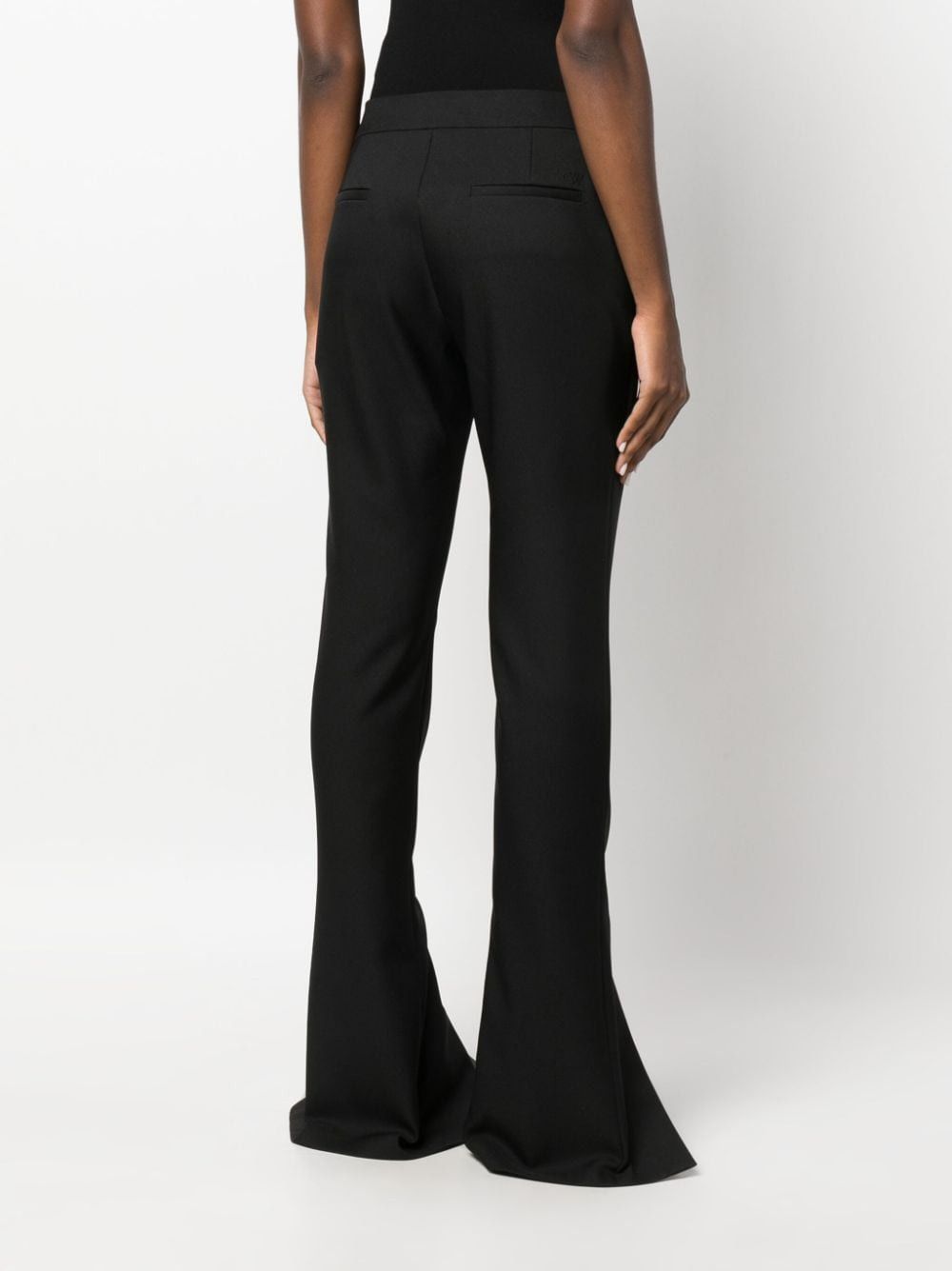 Off-White FLARED TROUSERS Size 27" / US 4 / IT 40 - 5 Thumbnail