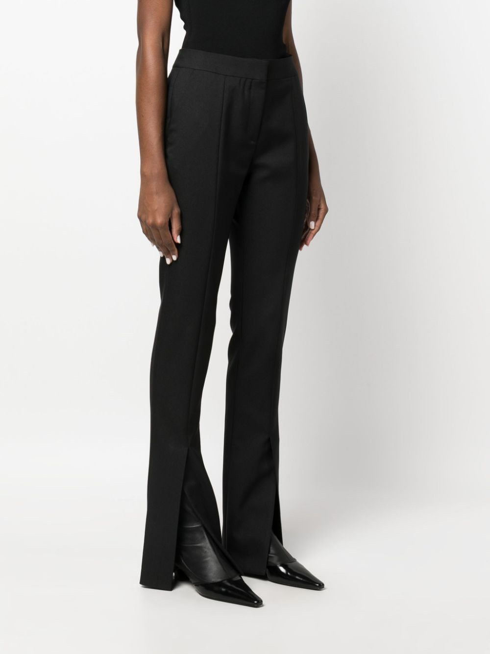 Off-White FLARED TROUSERS Size 27" / US 4 / IT 40 - 6 Thumbnail