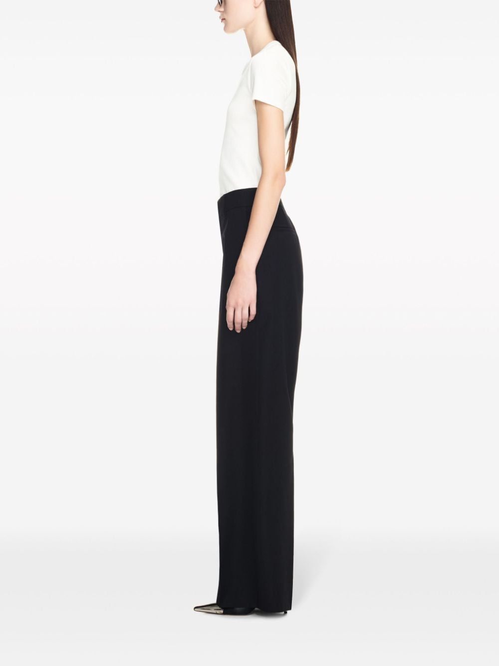 Off-White FORMAL OVER WOOL TROUSERS Size 26" / US 2 / IT 38 - 2 Thumbnail