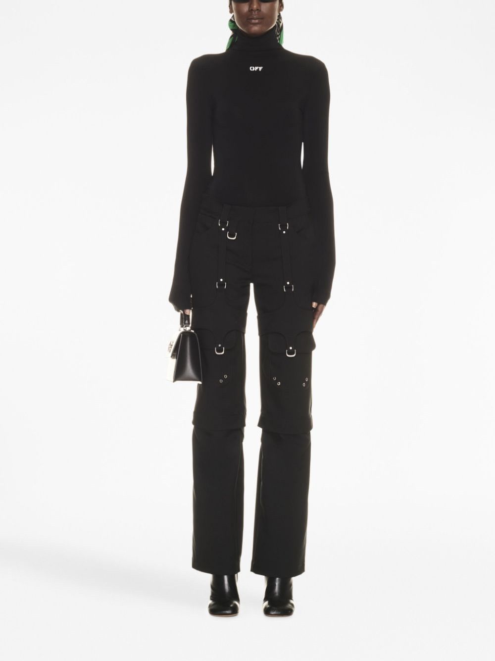 Off-White WOOL CARGO TROUSERS Size 27" / US 4 / IT 40 - 3 Thumbnail