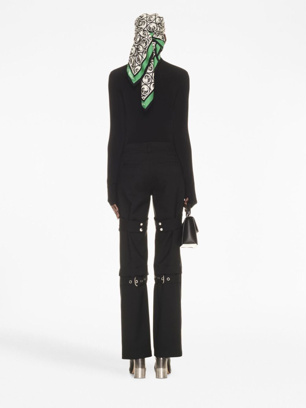 Off-White WOOL CARGO TROUSERS Size 27" / US 4 / IT 40 - 4 Thumbnail