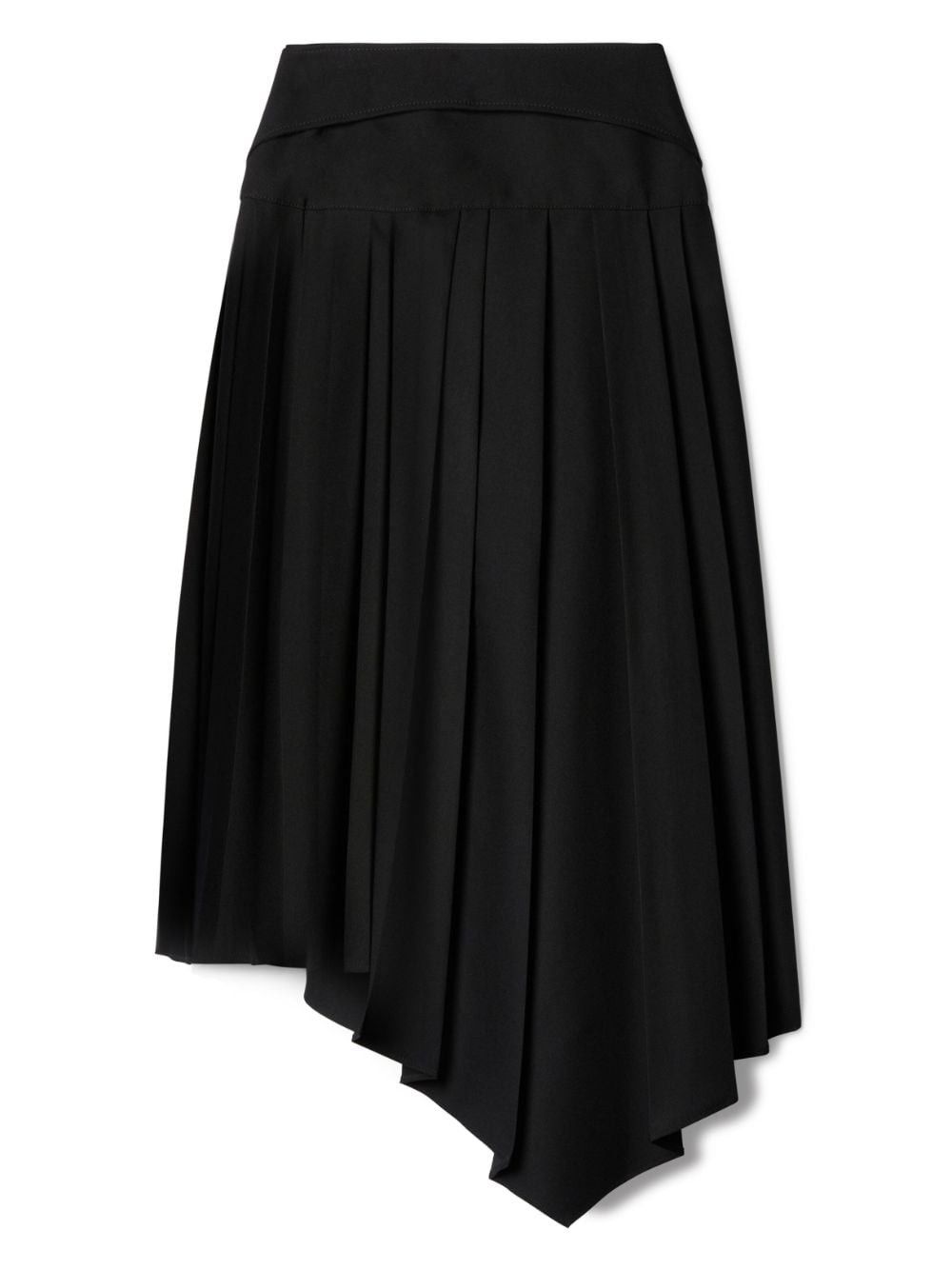 Off-White BELTED PLEATED SKIRT Size 27" / US 4 / IT 40 - 2 Thumbnail
