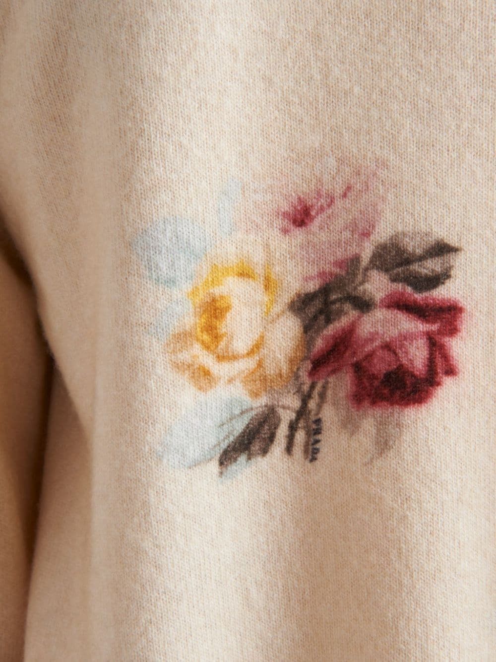 Prada PRINTED WOOL CARDIGAN Size S / US 4 / IT 40 - 6 Thumbnail