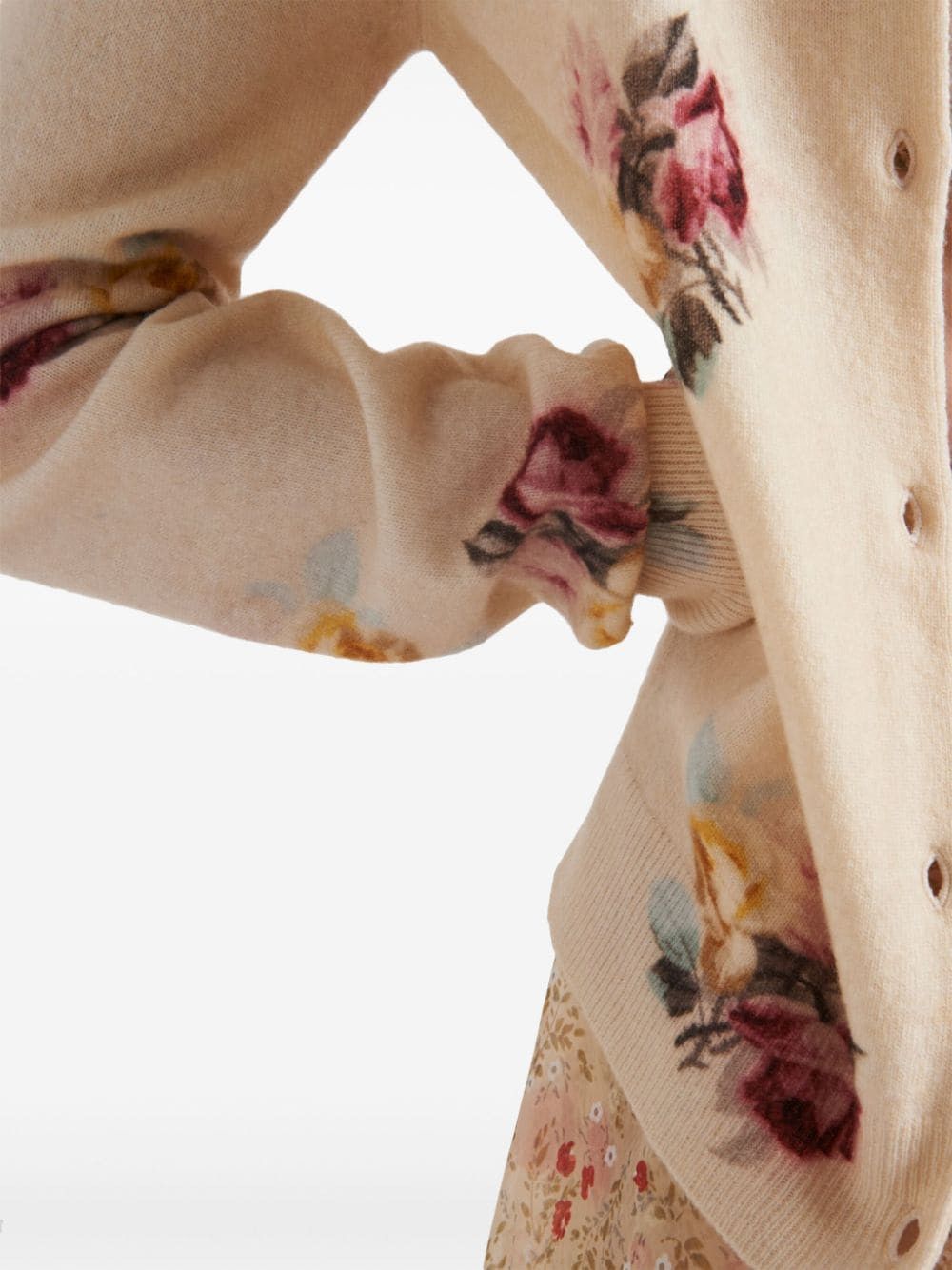 Prada PRINTED WOOL CARDIGAN Size S / US 4 / IT 40 - 2 Thumbnail