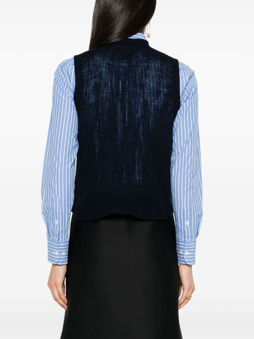 Prada CASHMERE VEST Size S / US 4 / IT 40 - 5 Thumbnail