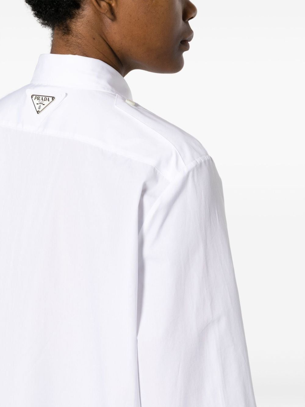 Prada COTTON SHIRT Size M / US 6-8 / IT 42-44 - 5 Thumbnail