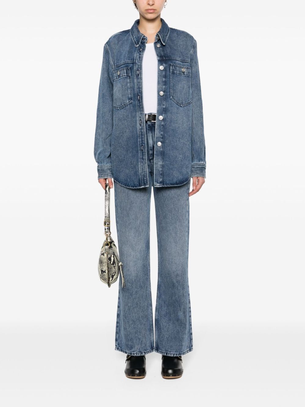 Isabel Marant BELVIRA DENIM JEANS Size 27" / US 4 / IT 40 - 2 Thumbnail