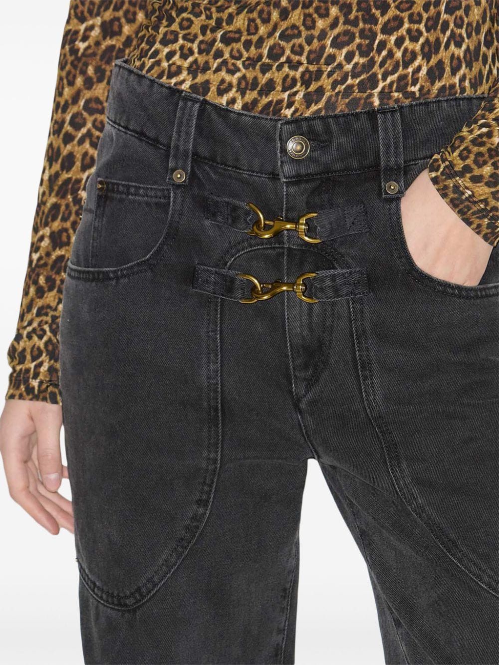 Isabel Marant BRINELY DENIM JEANS Size 27" / US 4 / IT 40 - 5 Thumbnail