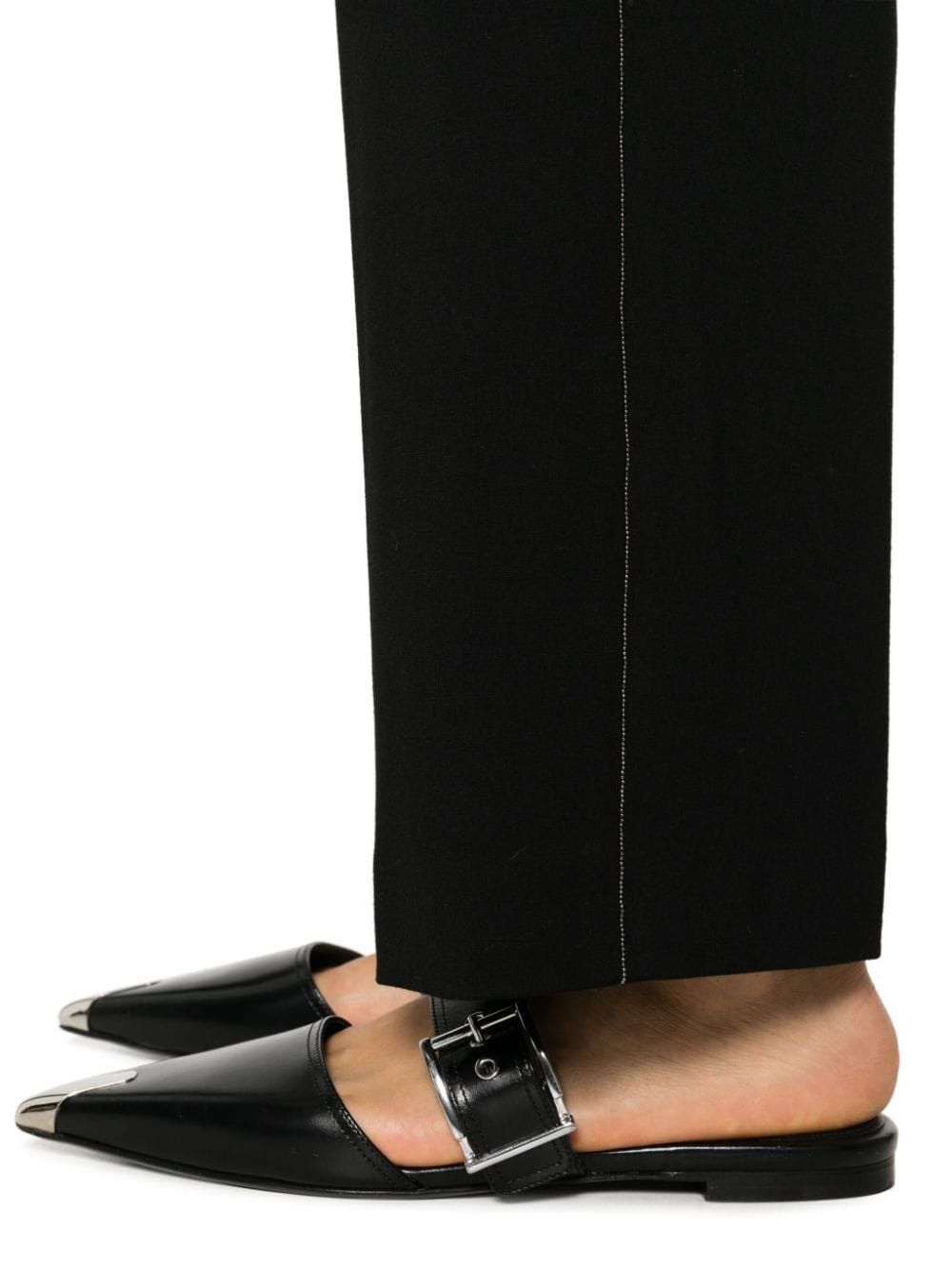 Fabiana Filippi ELASTICATED DRAWSTRING TROUSERS Size 27" / US 4 / IT 40 - 2 Thumbnail