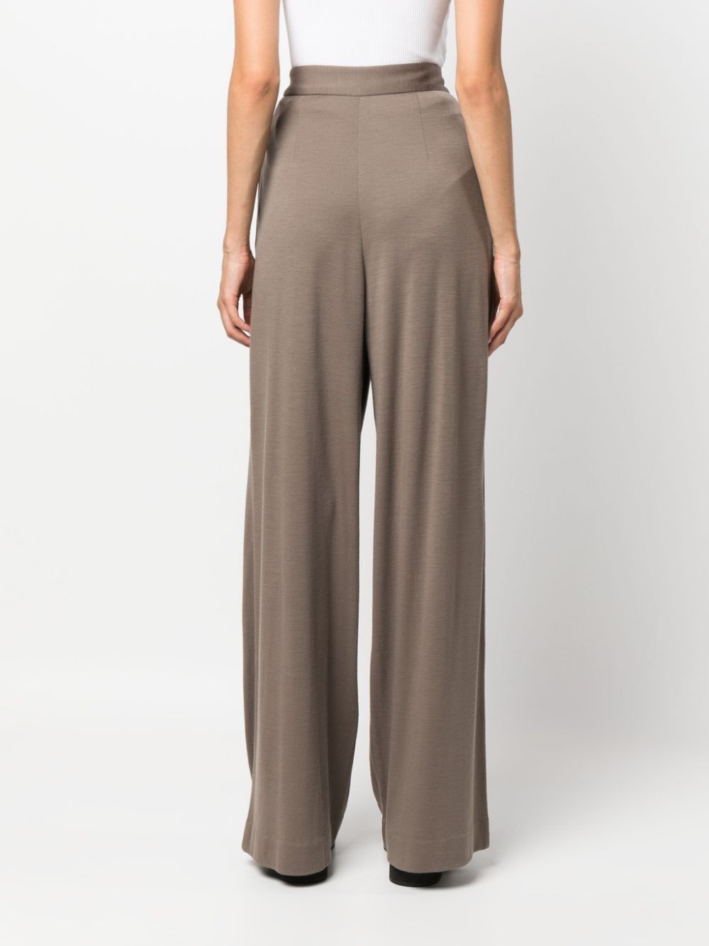 Fabiana Filippi WIDE LEG WOOL TROUSERS Size 27" / US 4 / IT 40 - 5 Thumbnail