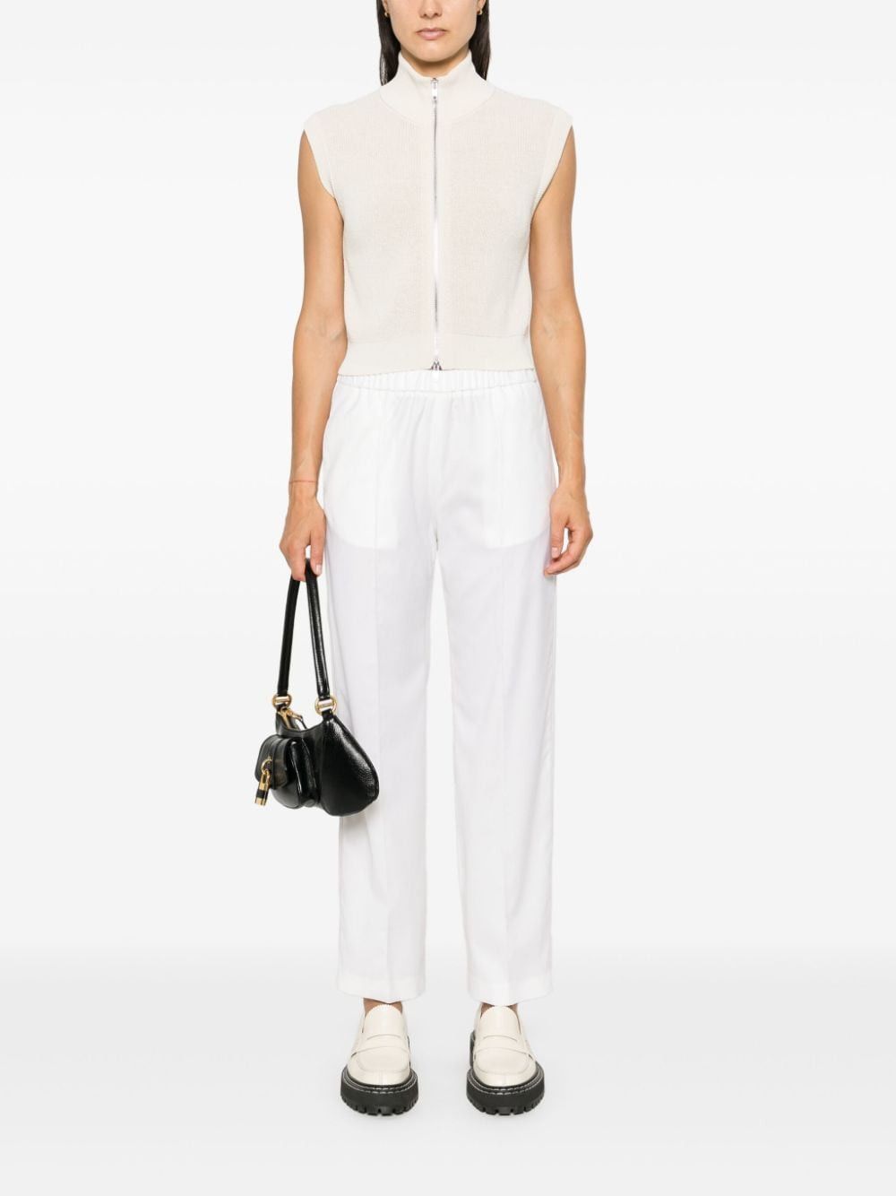 Fabiana Filippi WOOL TROUSERS Size 27" / US 4 / IT 40 - 3 Thumbnail