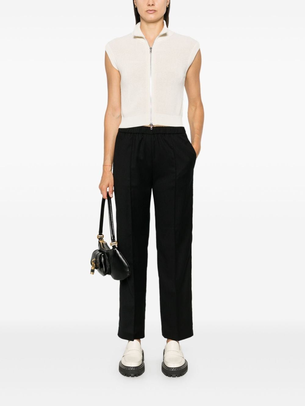 Fabiana Filippi WOOL TROUSERS Size 27" / US 4 / IT 40 - 3 Thumbnail