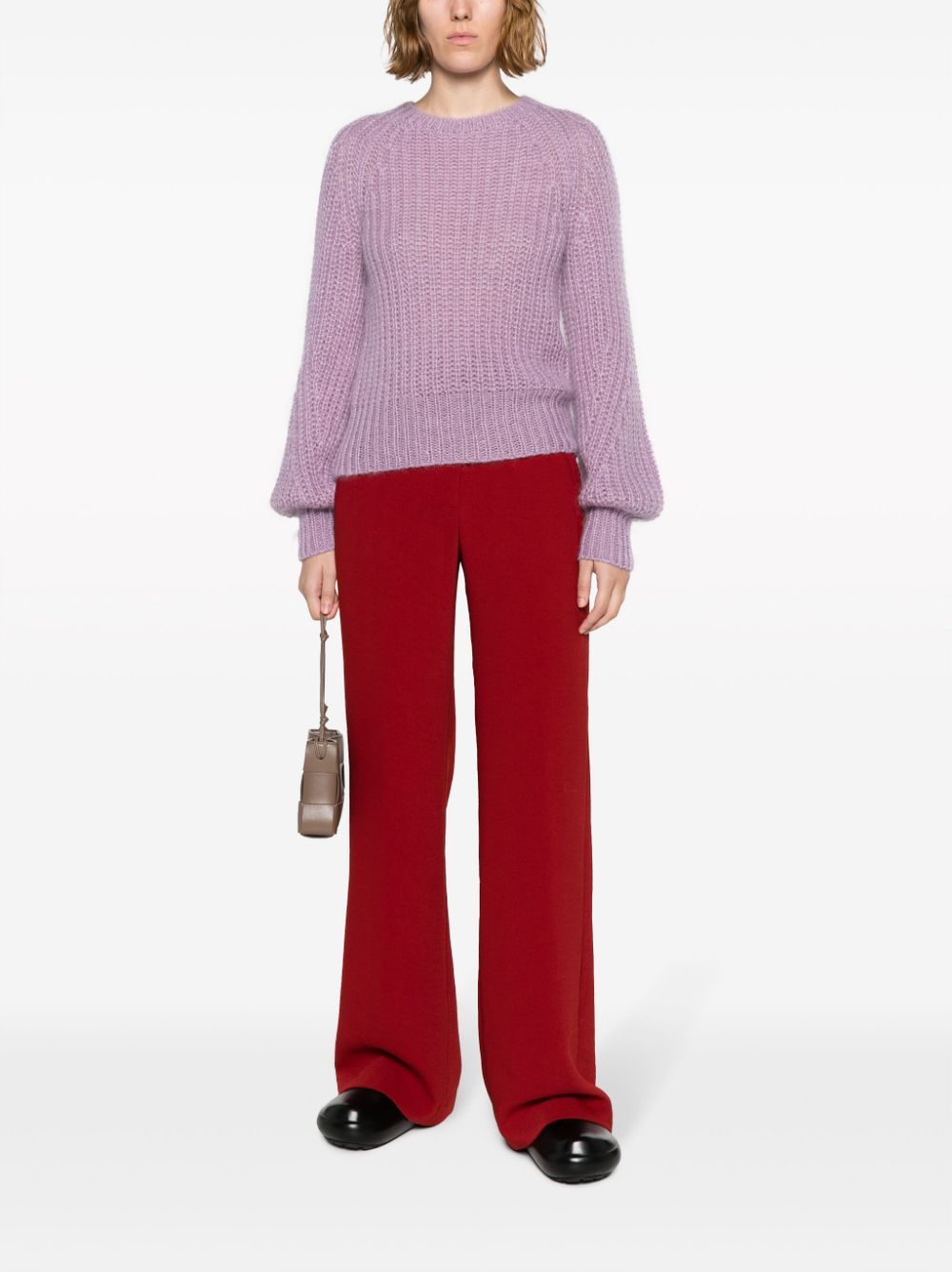 Dries Van Noten STRAIGHT-LEG TROUSERS Size 27" / US 4 / IT 40 - 3 Thumbnail