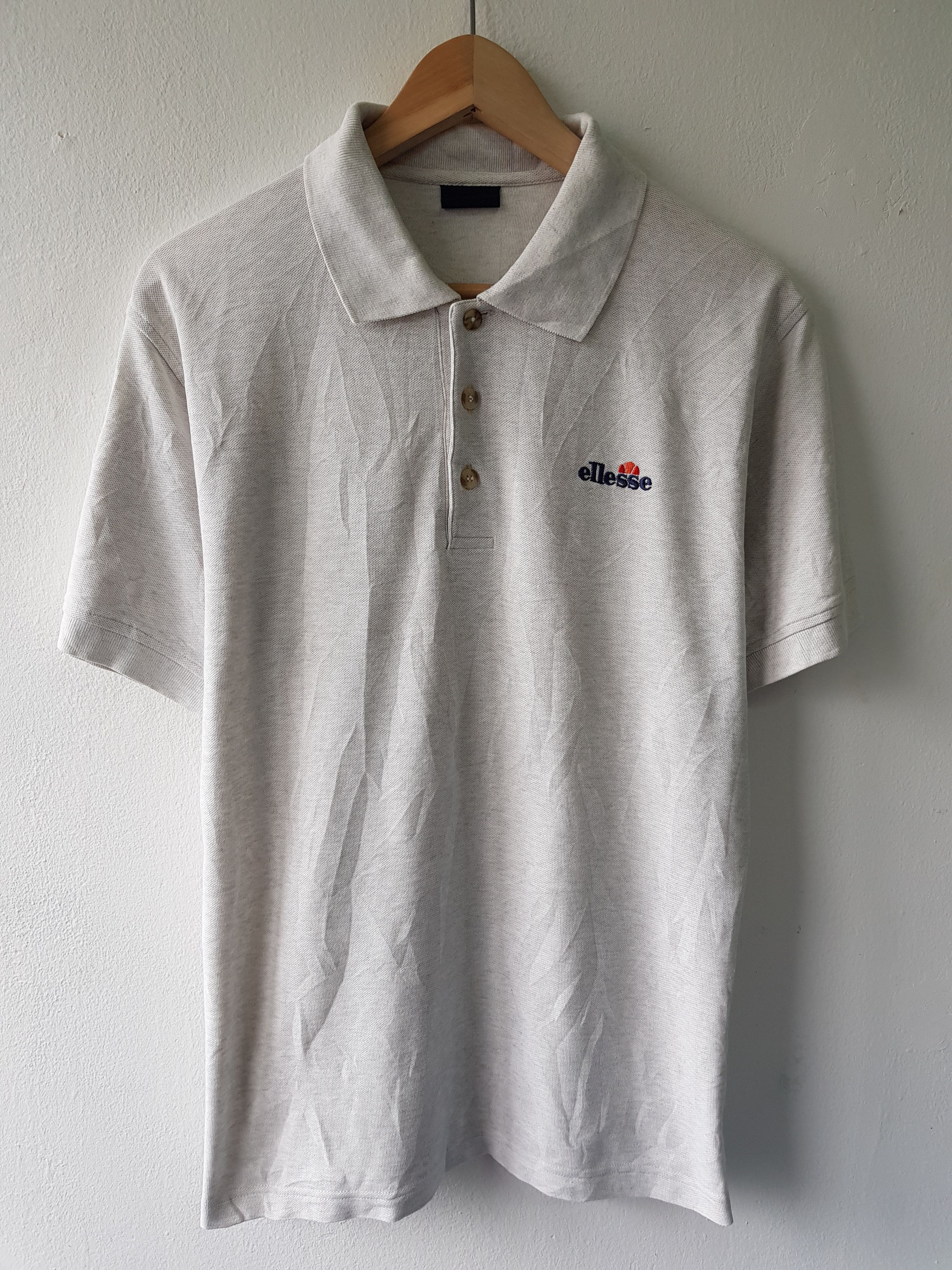 Ellesse × Japanese Brand Vintage 90s ELLESSE Polos Shirt Size L Size US L / EU 52-54 / 3 - 3 Thumbnail