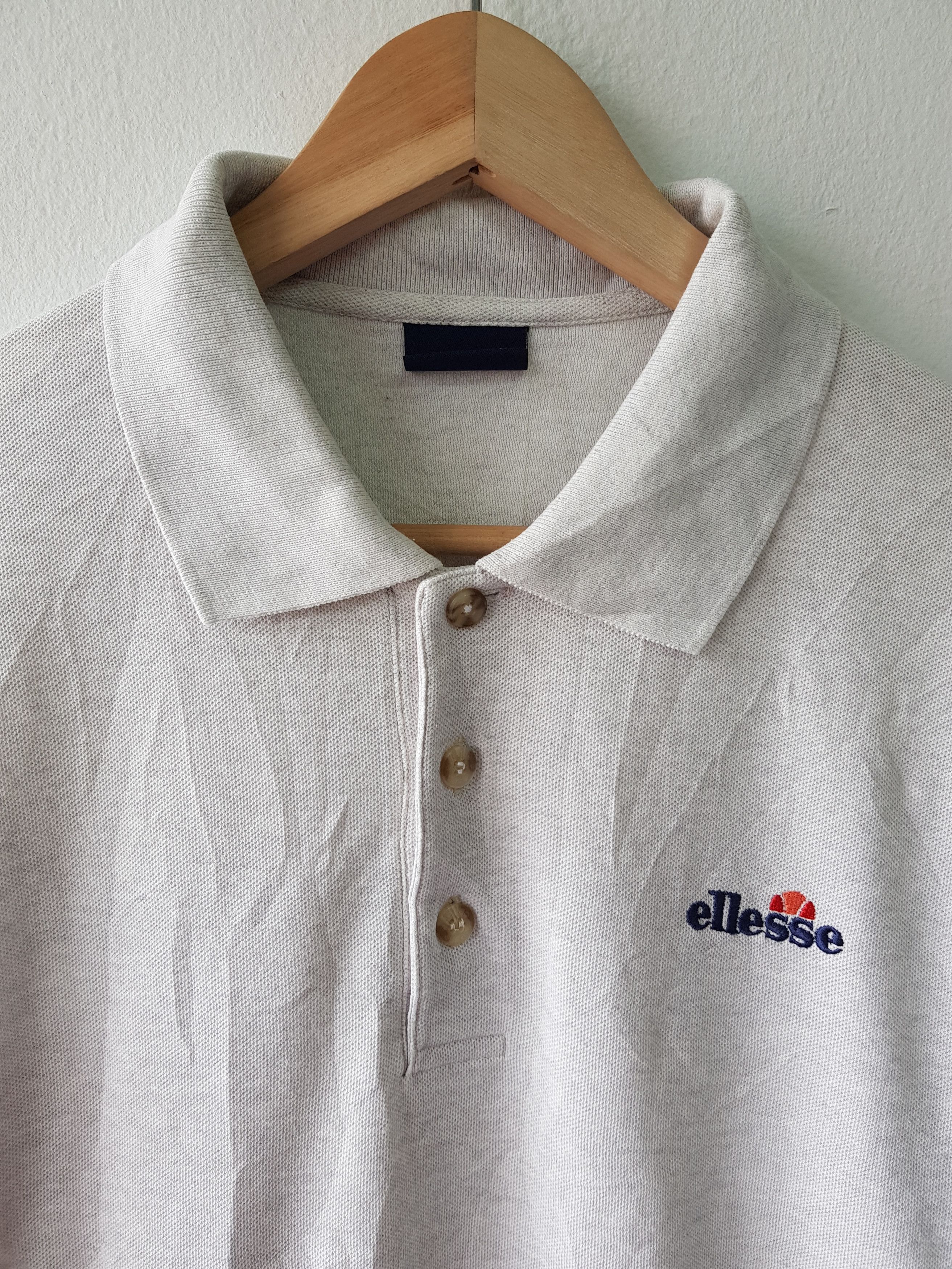 Ellesse × Japanese Brand Vintage 90s ELLESSE Polos Shirt Size L Size US L / EU 52-54 / 3 - 4 Thumbnail